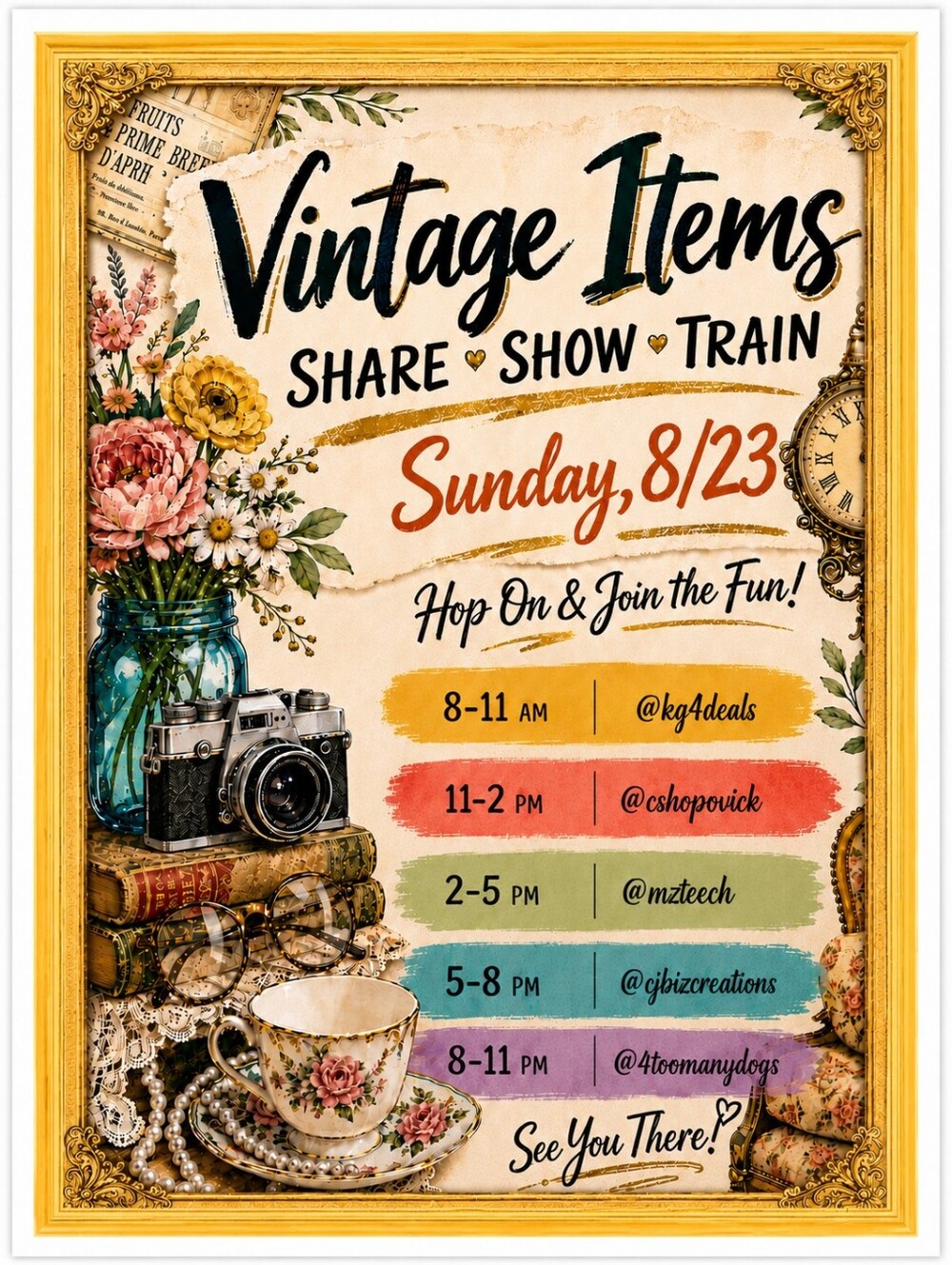 Anything POSHable!  Saturday Train Share Show - All Day Coast to Coast Hosts - Picture 10 of 12